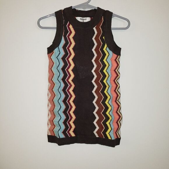MISSONI FOR TARGET CHEVRON SWEATER DRESS SIZE 18 MONTHS NWT - Picture 1 of 5